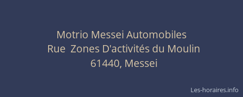 Motrio Messei Automobiles