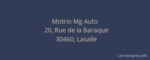 Motrio Mg Auto