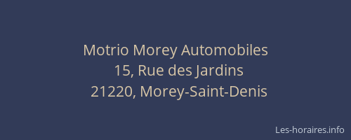 Motrio Morey Automobiles