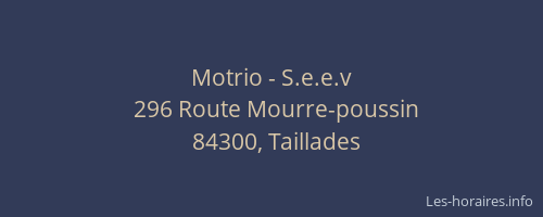 Motrio - S.e.e.v