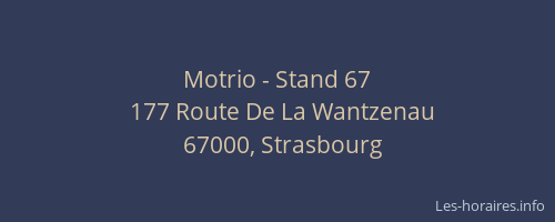 Motrio - Stand 67