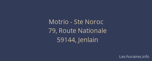 Motrio - Ste Noroc