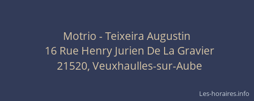 Motrio - Teixeira Augustin