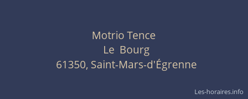 Motrio Tence