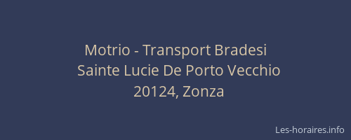 Motrio - Transport Bradesi
