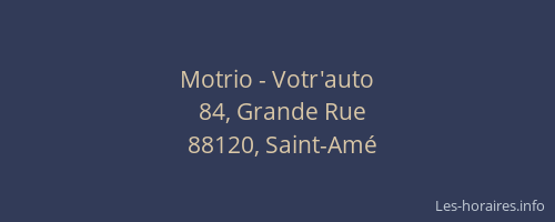 Motrio - Votr'auto