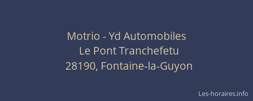 Motrio - Yd Automobiles