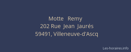 Motte   Remy