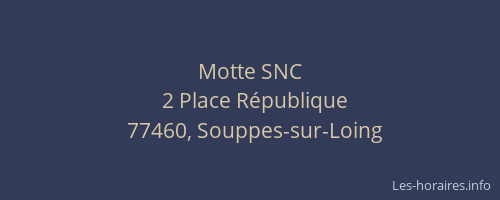 Motte SNC