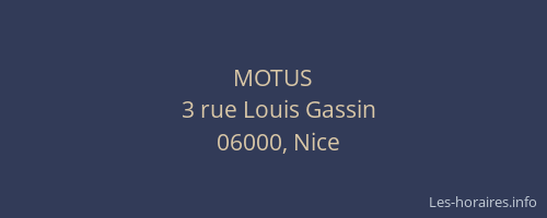 MOTUS