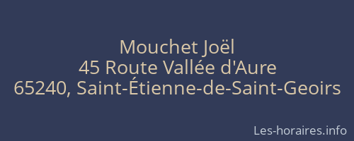 Mouchet Joël