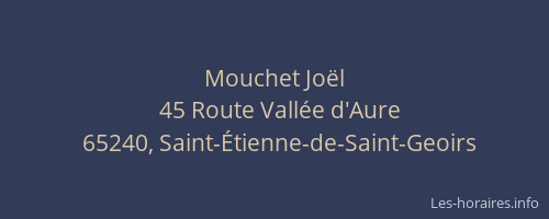 Mouchet Joël