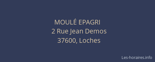 MOUL&Eacute; EPAGRI