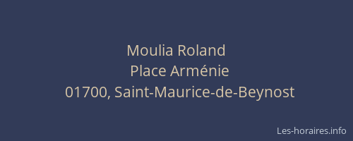 Moulia Roland