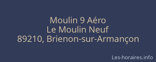Moulin 9 A&eacute;ro