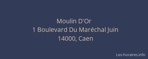 Moulin D'Or