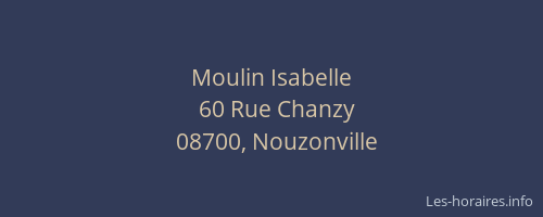 Moulin Isabelle