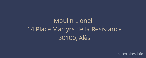 Moulin Lionel