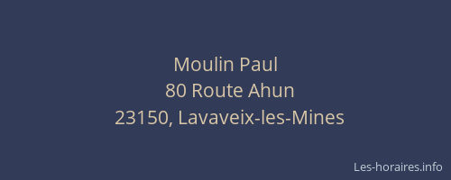 Moulin Paul