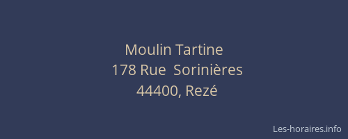Moulin Tartine