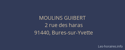 MOULINS GUIBERT