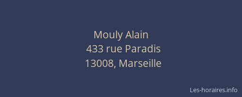 Mouly Alain