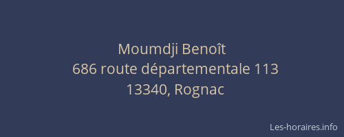 Moumdji Benoît