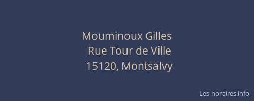 Mouminoux Gilles