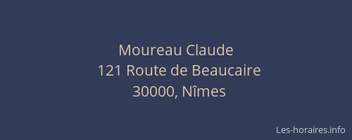 Moureau Claude