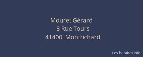 Mouret Gérard