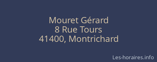 Mouret Gérard