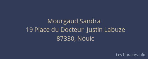 Mourgaud Sandra