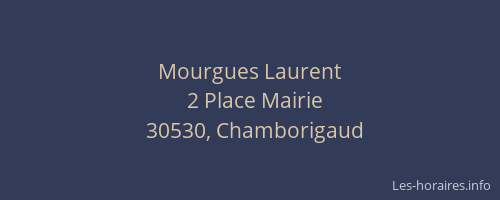 Mourgues Laurent