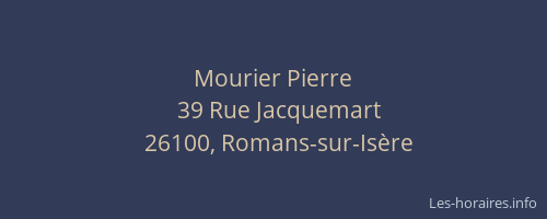 Mourier Pierre