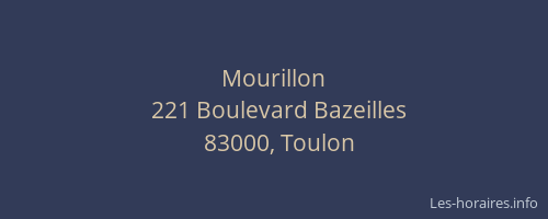 Mourillon