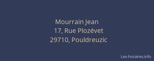 Mourrain Jean