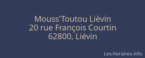 Mouss'Toutou Lièvin