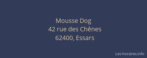 Mousse Dog