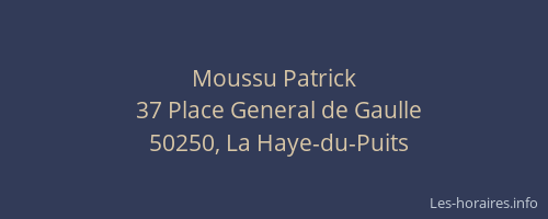 Moussu Patrick