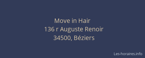 Move in Hair