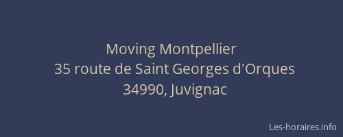 Moving Montpellier