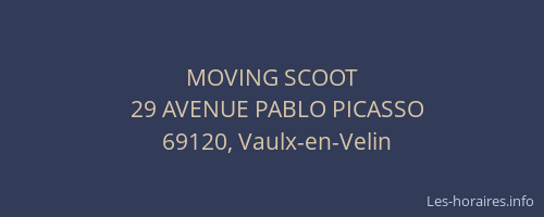 MOVING SCOOT