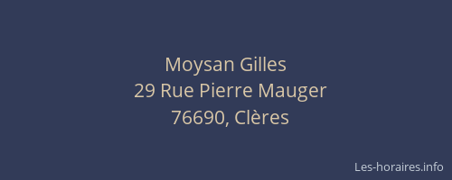 Moysan Gilles