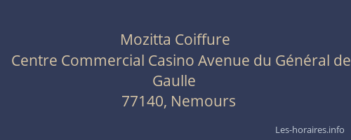Mozitta Coiffure