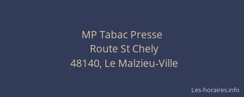 MP Tabac Presse