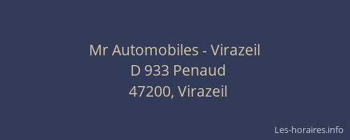 Mr Automobiles - Virazeil