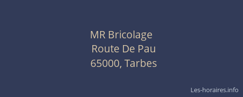 MR Bricolage