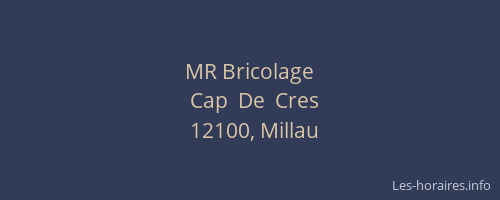 MR Bricolage