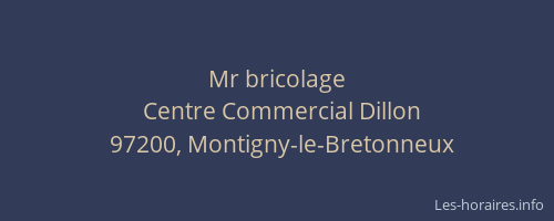 Mr bricolage