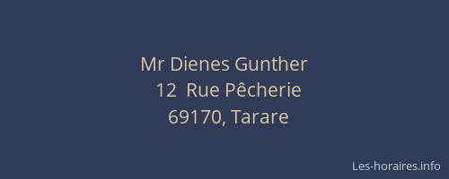Mr Dienes Gunther